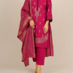 3 Pc Embroidered Lawn Suit