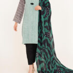 Green Geometric Print