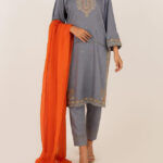 3 Pc Embroidered Lawn Suit